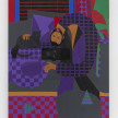 Jon Key. <em>Three Of Us (The Hosts)</em>, 2023. Acrylic and oil on panel, 60 x 48 inches (152.4 x 121.9 cm) thumbnail