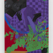 Jon Key. <em>Double Reflections with Flowers</em>, 2023. Acrylic and oil on panel, 40 x 30 inches  (101.6 x 76.2 cm) thumbnail