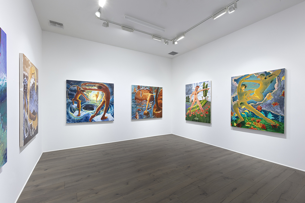 <em>The Water Will Catch Us</em>. Installation view, Steve Turner, 2023