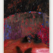 Bianca Fields. <em>when she is only here to adhere</em>, 2023. Acrylic, oil and spray paint on yupo paper mounted on panel, 60 x 48 inches (152.4 x 121.9 cm) thumbnail