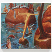 Bradley McCrary. <em>Parting the slippery stones</em>, 2023. Acrylic on canvas, 55 x 60 inches (139.7 x 152.4 cm) thumbnail