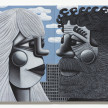 Robert Pokorny. <em>Electricity</em>, 2023. Acrylic on linen over panel, 48 x 72 inches (121.9 x 182.9 cm) thumbnail
