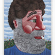 Robert Pokorny. <em>The Blue Sweater (This must be the place)</em>, 2023. Acrylic on linen over panel, 72 x 58 inches (182.9 x 147.3 cm) thumbnail