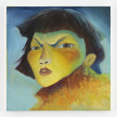 Yuma Radne. <em>Angry Girl 2</em>, 2022. Oil on canvas, 23 5/8 x 23 5/8 inches (60 x 60 cm) thumbnail