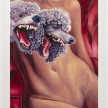 Ariane Hughes. Trust Me I Will Bite (poodletits), 2023. Oil on linen, 63 x 43 1/4 inches (160 x 110 cm) thumbnail