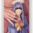 Ariane Hughes. <em>H0rny Catholic Girl</em>, 2023. Oil on linen, 19 5/8 x 11 3/4 inches (50 x 30 cm) a.hughes013076 thumbnail