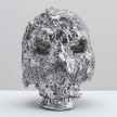Jesse Pollock. <em>Grit</em>, 2023. Powder coated aluminum, 9 7/8 x 6 1/4 x 9 1/2 inches (25.1 x 15.9 x 24.1 cm) thumbnail