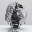 Jesse Pollock. <em>Grit</em>, 2023. Powder coated aluminum, 9 7/8 x 6 1/4 x 9 1/2 inches (25.1 x 15.9 x 24.1 cm) thumbnail