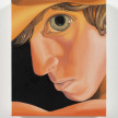 Tiger Rocha. <em>Goldfish</em>, 2023. Oil on canvas, 8 x 8 inches (20.3 x 20.3 cm) thumbnail