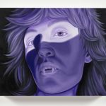 Tiger Rocha. <em>Night Bend</em>, 2023. Oil on canvas, 11 x 14 inches (27.9 x 35.6 cm)