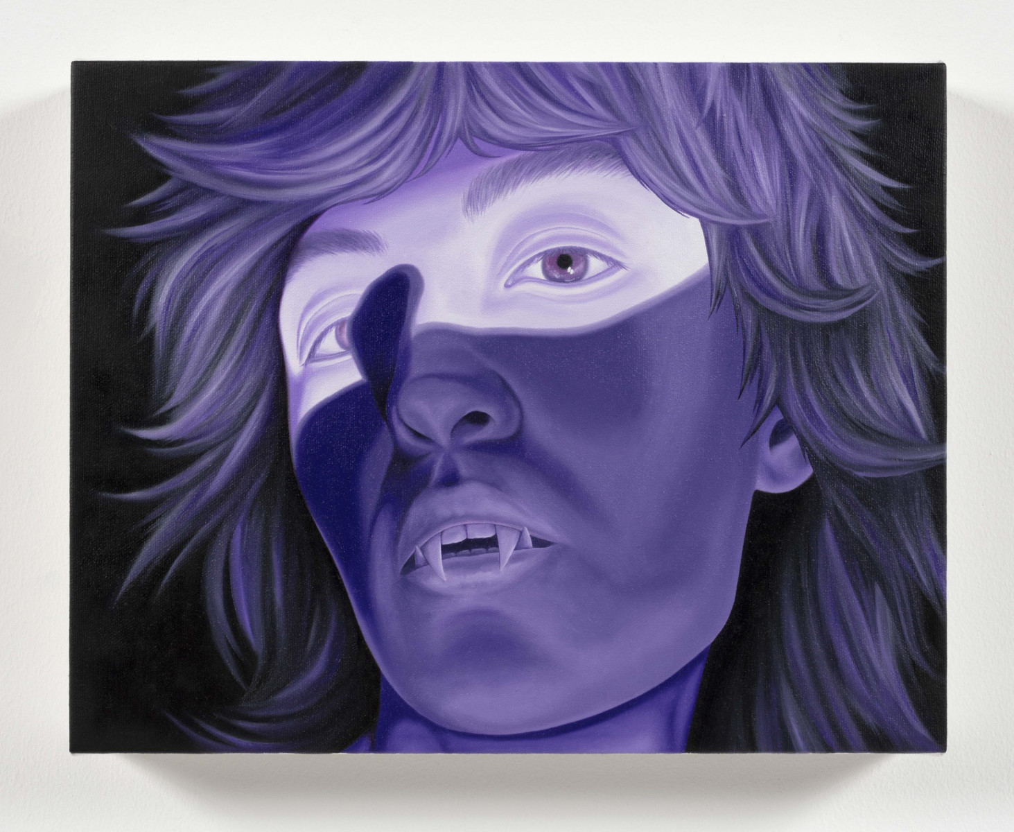 Tiger Rocha. <em>Night Bend</em>, 2023. Oil on canvas, 11 x 14 inches (27.9 x 35.6 cm)