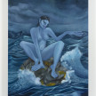 Florine Imo. <em>Ruler of Water</em>, 2023. Acrylic and oil on canvas, 86 5/8 x 66 7/8 inches (220 x 170 cm) thumbnail