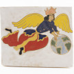 Kevin McNamee-Tweed. <em>Angel Carrying Planet</em>, 2023. Glazed ceramic, 6 1/2 x 7 5/8 inches  (16.5 x 19.4 cm) thumbnail