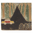 Kevin McNamee-Tweed. <em>Avant-Garde Patrol</em>, 2023. Glazed ceramic, 7 x 7 34/4 inches  (17.8 x 39.4 cm) thumbnail