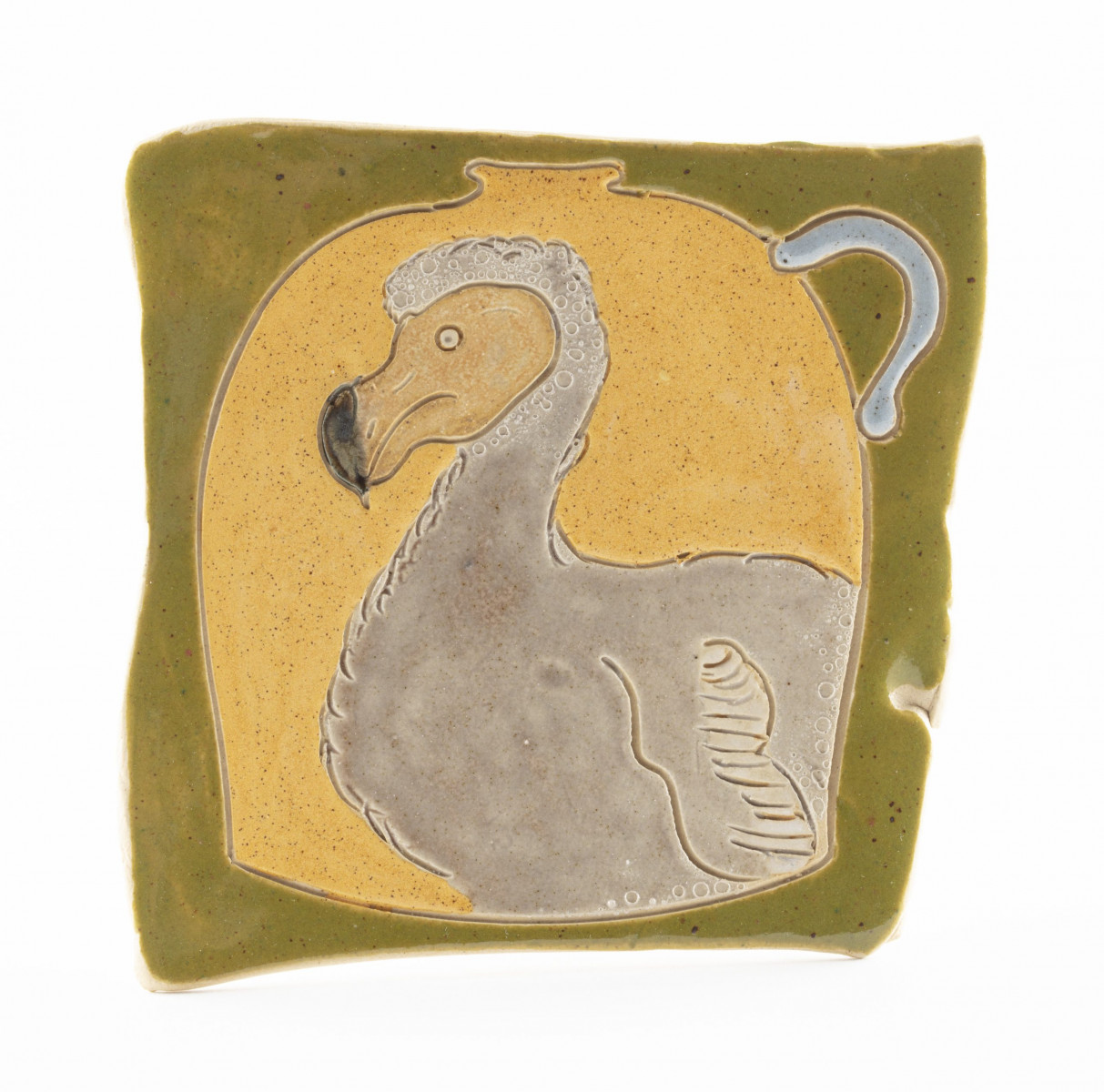 Kevin McNamee-Tweed. <em>Dodo (Vase)</em>, 2023. Glazed ceramic, 3 3/4 x 3 3/4 inches  (9.5 x 9.5 cm)