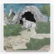 Marina Iglesias. <em>La cueva</em>, 2023. Oil on linen, 47 1/4 x 47 1/4 inches  (120 x 120 cm) thumbnail