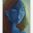 Yuma Radne. <em>Feeling blue</em>, 2023. Oil on canvas, 45 1/4 x 31 1/2 inches  (115 x 80 cm) thumbnail