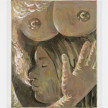 Brittany Tucker. <em>Healing the Mother Wound</em>, 2023. Acrylic on canvas, 13 3/4 x 9 7/8 inches  (34.9 x 25.1 cm) thumbnail