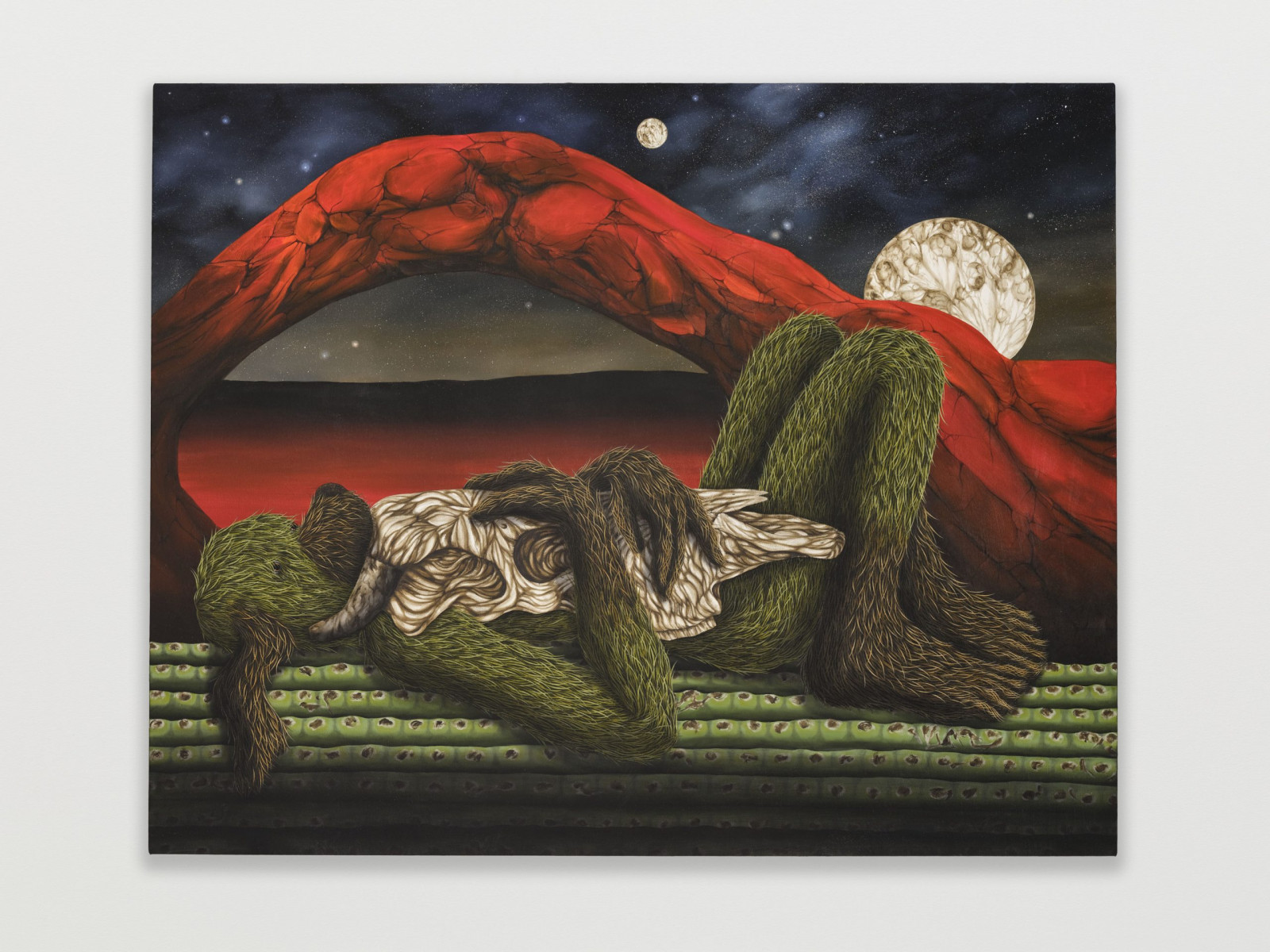 Drew Dodge. <em>Galaxy at Rest</em>, 2023. Oil on canvas, 48 x 60 inches  (121.9 x 152.4 cm)