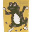 Kevin McNamee-Tweed. <em>Frog Hop</em>, 2023. Glazed ceramic, 5 1/8 x 3 1/2 inches  (13 x 8.9 cm) thumbnail