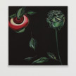 Tiger Rocha. <em>Black Bouquet</em>, 2023. Oil on canvas, 16 x 16 inches  (40.6 x 40.6 cm) thumbnail