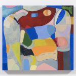 Gabby Rosenberg. <em>Kishkas I</em>, 2023. Acrylic and oil on canvas, 40 x 44 inches  (101.6 x 111.8 cm)