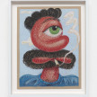 Robert Pokorny. <em>Wide Awake</em>, 2023. Crayon on Muscletone, 11 x 8 1/2 inches  (27.9 x 21.6 cm), 12 1/2 x 10 inches  (31.8 x 25.4 cm) Framed thumbnail