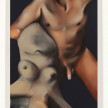 Elsa Rouy. <em>Masculin, Feminin</em>, 2023. Ink, acrylic and charcoal on canvas, 47 1/4 x 25 1/2 inches  (120 x 64.8 cm) thumbnail