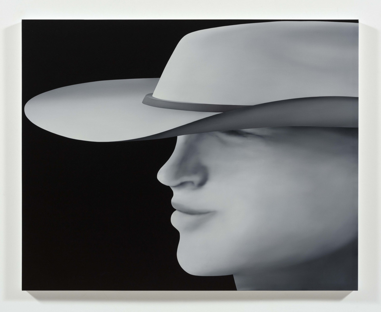 Jingze Du. <em>Cowboy</em>, 2023. Oil on canvas, 47 1/4 x 59 inches  (120 x 150 cm)