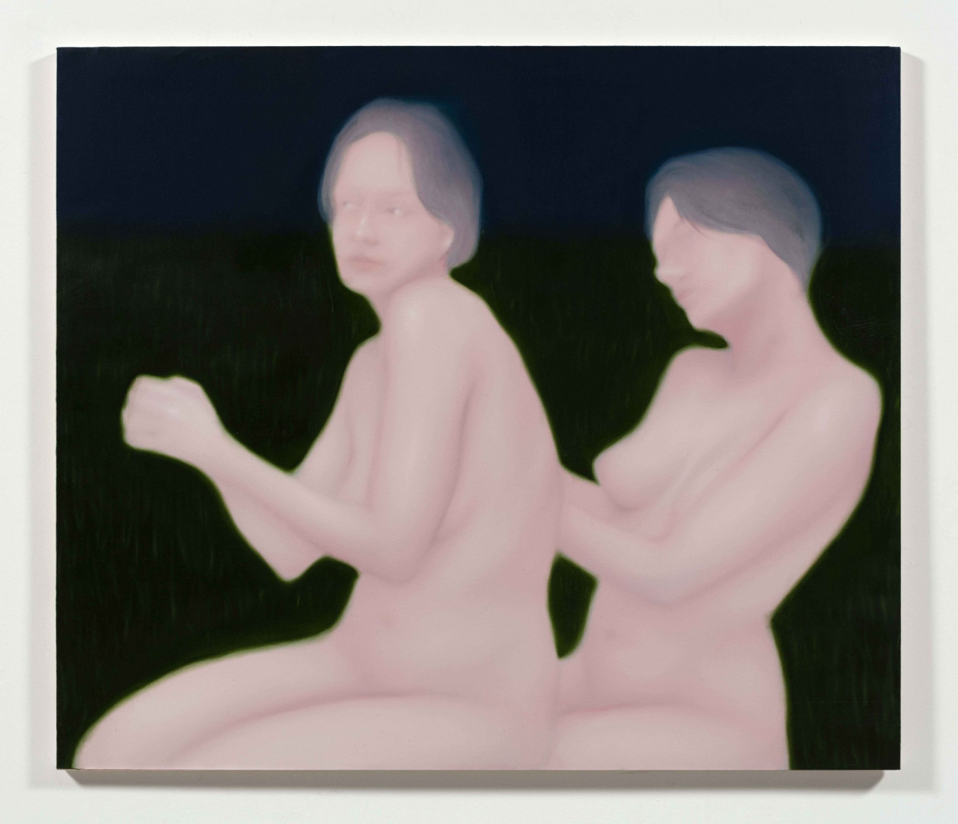 Julia Kowalska. <em>Untitled</em>, 2023. Oil on canvas, 47 1/2 x 55 3/8 inches  (120.7 x 140.7 cm)