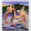 Luca Sára Rózsa. <em>Bathers</em>, 2023. Oil on canvas, 63 x 55 1/8 inches  (160 x 140 cm) thumbnail