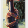 Luca Sára Rózsa. <em>Bather</em>, 2023. Oil on canvas, 47 1/4 x 21 5/8 inches  (120 x 55 cm) thumbnail