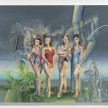 Zigsen Liu. <em>Orient river</em>, 2023. Oil on canvas, 70 7/8 x 102 3/8 inches  (180.1 x 260.1 cm) thumbnail