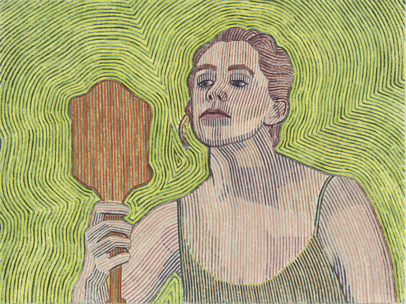 Brittany Miller. <em>Vision</em>, 2024. Oil on canvas, 18 x 24 inches (45.7 x 61 cm)