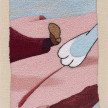 Peter Frederiksen. <em>Not Yet Sure Of The Lengths To Which I Would Go</em>, 2021. Freehand machine embroidery on linen, 8 x 6 inches (20.3 x 15.2 cm) thumbnail