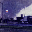 Ronan Day-Lewis. <em>The Sick Empty Sky</em>, 2024. Oil pastel on canvas, 18 x 24 inches  (45.7 x 61 cm) thumbnail