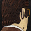 Hannah Wilson. <em>Head (Jerry) I</em>, 2024. Oil on canvas, 15 3/4 x 13 3/4 inches (40 x 35 cm) thumbnail