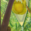 MJ Torrecampo. <em>Tethered</em>, 2024. Oil on canvas, 78 x 28 inches (198.1 x 71.1 cm) thumbnail